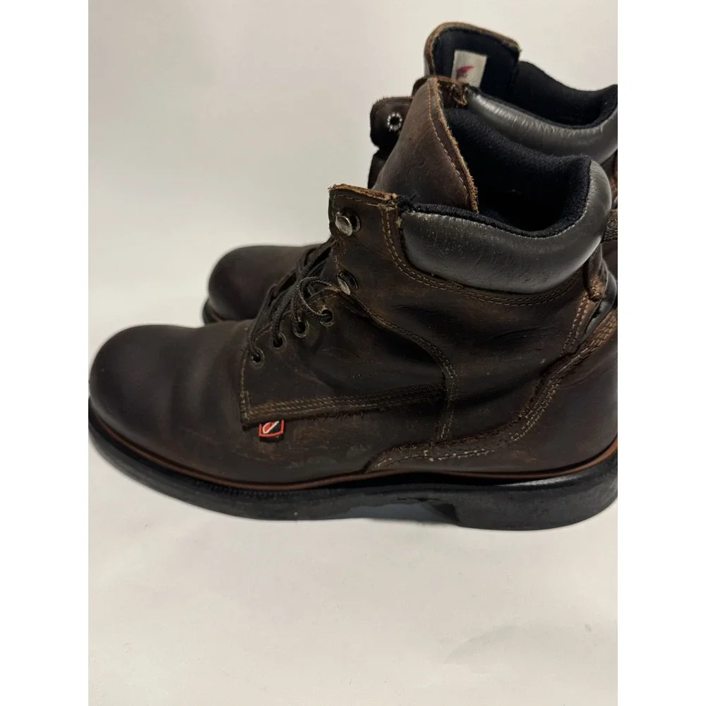 Red Wing Boots DynaForce Waterproof EH Work  Men 10.5 Brown USA